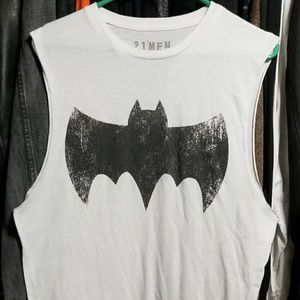 21 MEN Sleeveless Batman T-shirt XL Men's